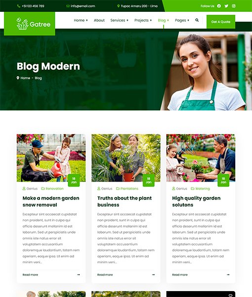 Blog Modern